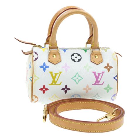 louis vuitton mini speedy white|louis vuitton mini speedy vintage.